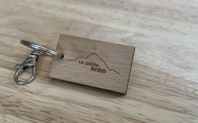 Porte-clés bois sur mesure Gîte de Montagnes