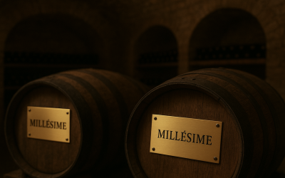 Étiquettes pour cuvée domaine viticole