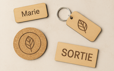Objets personnalisés durables pour établissements écoresponsables