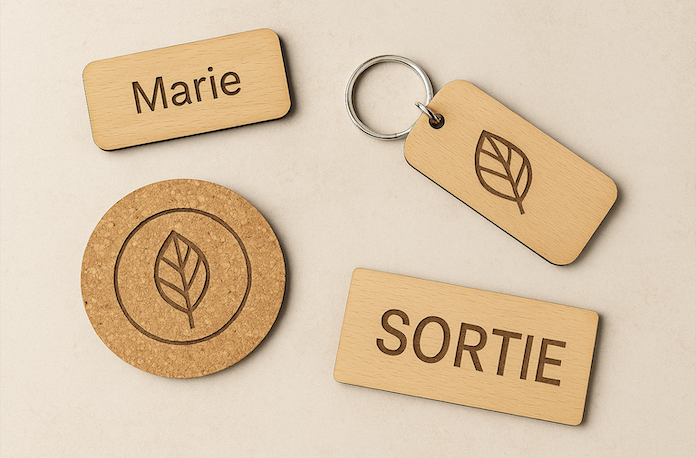 Objets personnalisés durables pour établissements écoresponsables