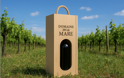 Caisses à vin bois personnalisées