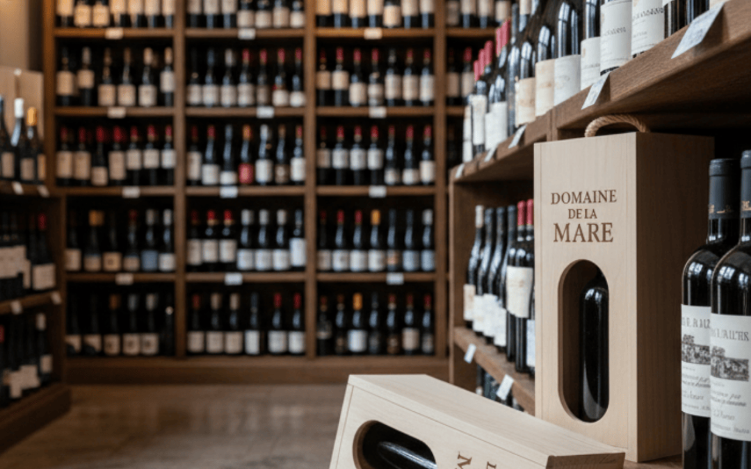 Caisses à vin bois personnalisées