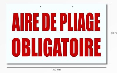 Pancarte parapente sur mesure